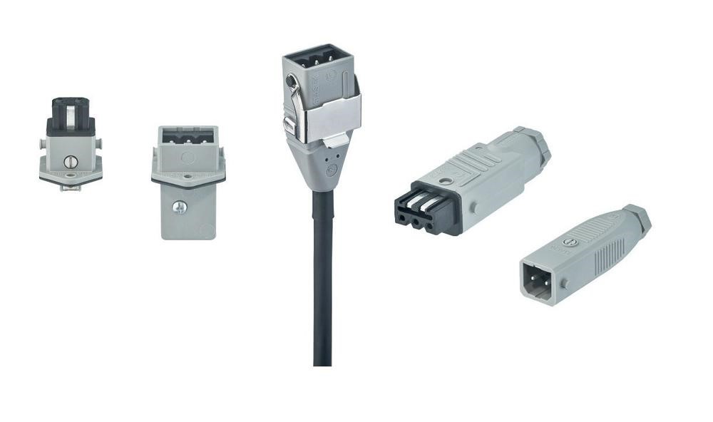 Conectores de potencia rectangulares Mini Serie ST